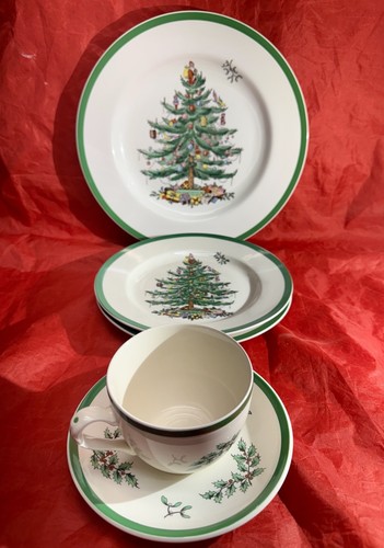 Spode porcelain christmas tree - porcelain,