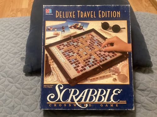 Milton bradley scrabble - milton, deluxe