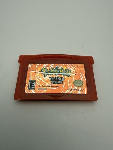 Pokemon fire red nintendo game - pokemon,