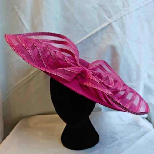 Dark pink big - pink, bow