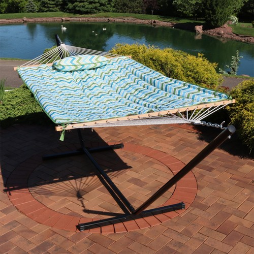 Large rope hammock - rope, steel