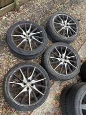 18”  ALFA ROMEO MITO 18" MITO CLOVERLEAF ALLOY WHEELs Alloys With Tyres 4x98