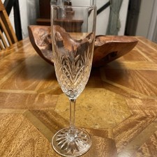 EDINBURGH CRYSTAL - TWEED  Pattern - FLUTE CHAMPAGNE GLASS 21cm / 8 1/4"