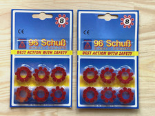 2x Cap Toy Gun Shots Refills