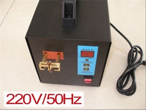 Hand held spot - welder, welding