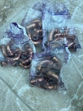 PEGLER YORKSHIRE TECTITE SPRINT PUSH-FIT STREET ELBOW 15MM75537 x4 bags of 10