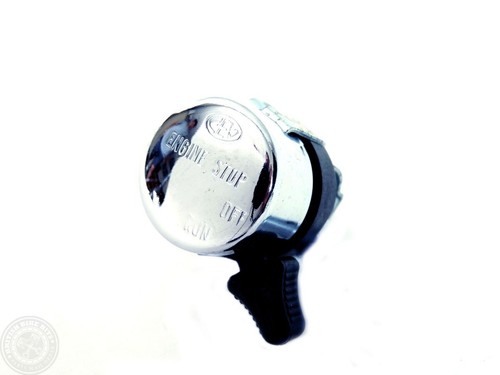 Cev engine stop switch chrome - stop, switch,