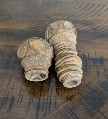 Antique carved sewing needle - antique,