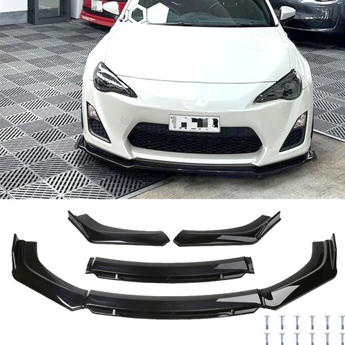 Gloss front splitter bumper - gloss,