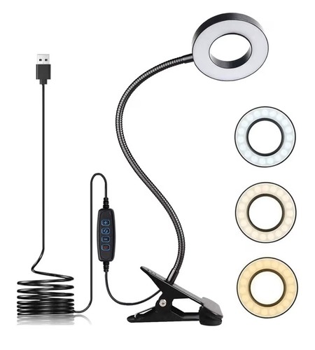 Desk lamp clip - clip, on