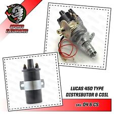 Powerspark 45D4 Electronic Distributor Replaces 25D4 12 Volt 3 Ohm Sports Coil