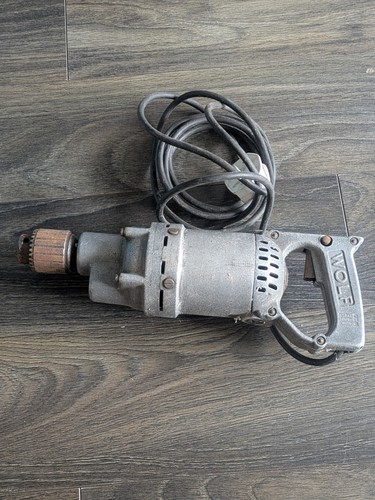 Vintage wolf 240v drill - vintage,