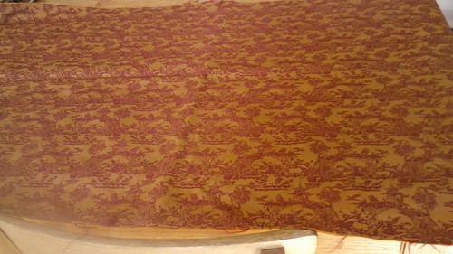 Remnant brocade fabric 65 - fabric,