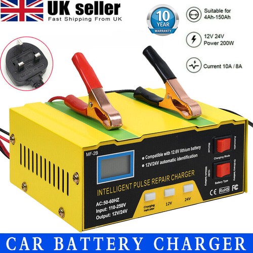 Car battery charger heavy - heavy, duty