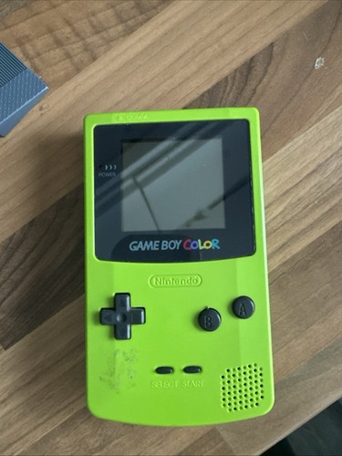 Nintendo game boy color - game,