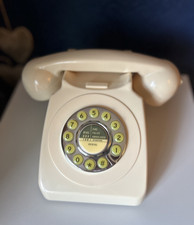 Benross Vintage Style Ivory Telephone Landline Working Box Push Button Brand New