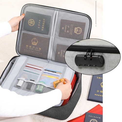 Fireproof document box - fireproof, with