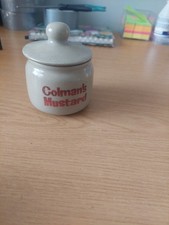 Denby Coleman's Mustard pot with lid