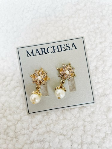 Marchesa gold tone crystal - marchesa,