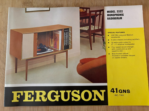 Ferguson model 3332 monophonic - 3332,