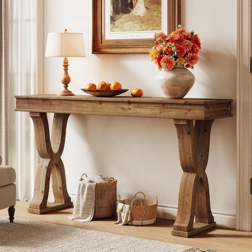 Inch solid wood console - solid,