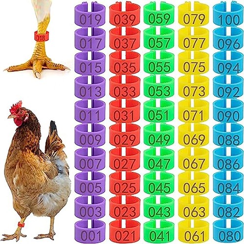 100pcs 20mm bird poultry - 16/20mm,