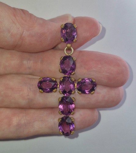 Antique victorian gilt purple - victorian,