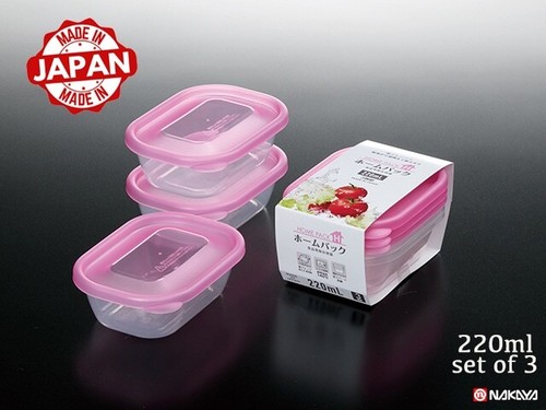 Set pink food storage - food,