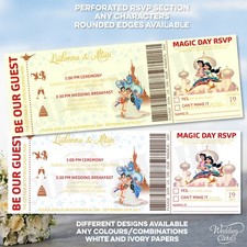 Aladdin Jasmine Invitations