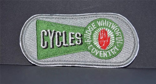 New embroidered cloth badge - new,