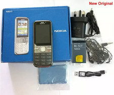 Brand New GENUINE Nokia C5-00 (Unlocked) Mobile  Phone Grey 5MP