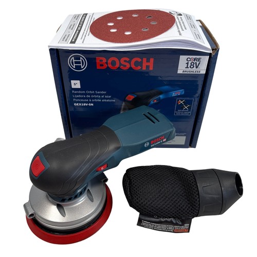 Bosch gex18v 18v brushless - 18v,