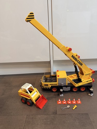 Vintage playmobil mobil crane - playmobil,