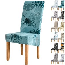 1/4/6/8pcs Highback Dining Chair Cover Stretch Washable XL Large chair Protector