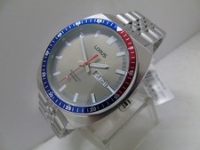 LORUS by SEIKO MENS AUTOMATIC WATCH *BRAND NEW IN BOX* PEPSI BEZEL* DAY/DATE
