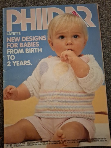 Vintage phildar baby - vintage, knitting