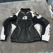BKS Evolution Pro Leather Biker Jacket Size 48