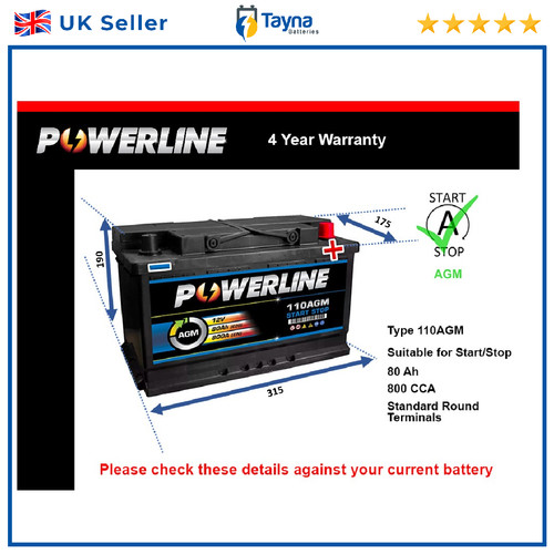 Agm car battery 110agm - battery,