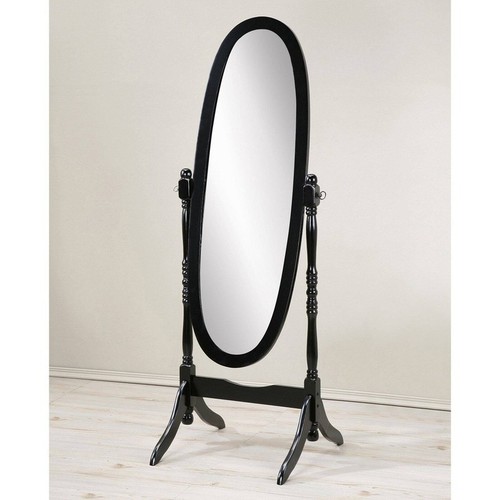 Black cheval mirror full - cheval,