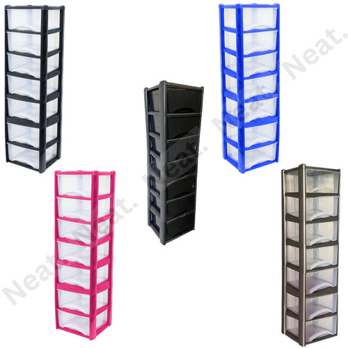 Drawer plastic storage tower - storage,
