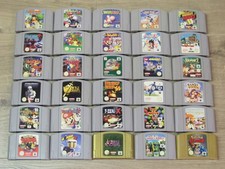 Nintendo 64 Games Choice Zelda, Mario Kart, Smash Bros. Diddy Donkey Kong N64