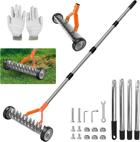 Rolling aerator scarifier head - scarifier,