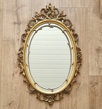 Vintage Ornate Gold Resin Wall