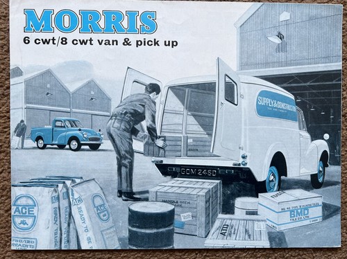 Morris minor brochure van - ,