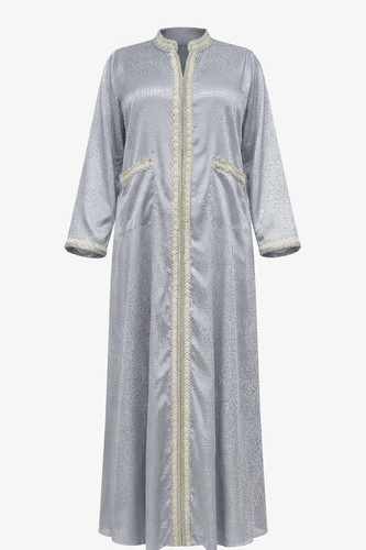 Women grey kaftan maxi - grey,