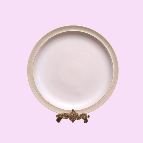 Denby linen dinner - dinner, plate