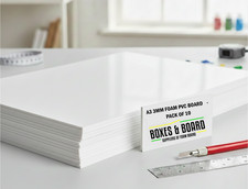 A3 White Foam PVC Board 3mm -