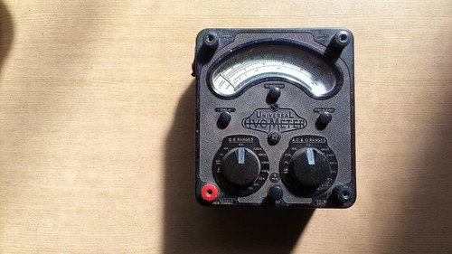 Vintage universal avometer - vintage,