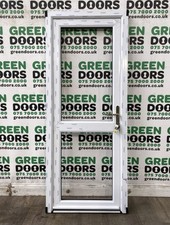 HALF PANEL UPVC BACK DOOR