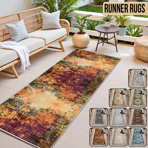 Long hallway runner non - long,